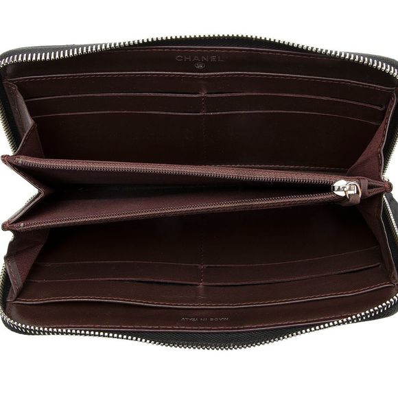 Chanel Lambskin CC Zip Around Wallet - Picture 5 of 15